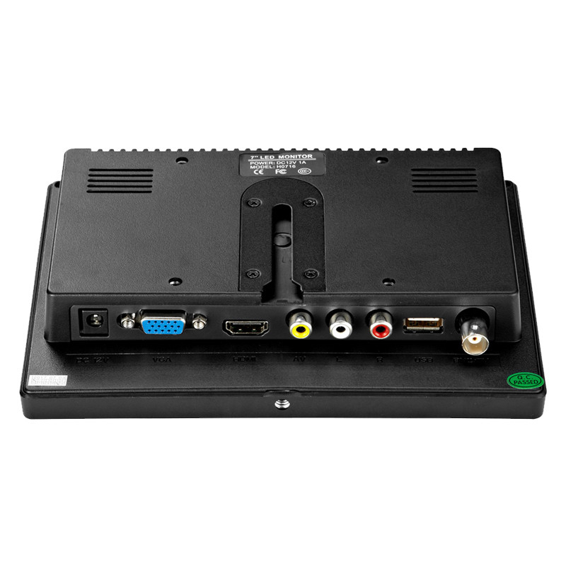 Màn hình bảng điều khiển màn hình cảm ứng nhúng chống nước 7 inch công nghiệp Polcd Vỏ nhựa HDMi