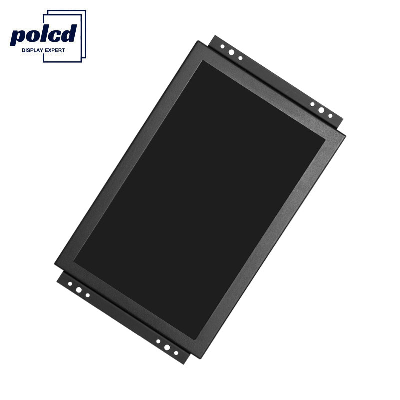 Màn hình LCD Polcd TFT Màn hình cảm ứng công nghiệp 10,1 inch Độ sáng cao IP65 Đen