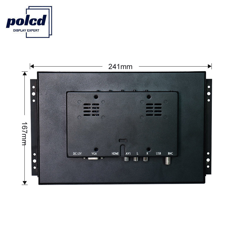 Màn hình LED LCD tùy chỉnh Polcd 10,4 inch Màn hình khung mở VGA cho công nghiệp