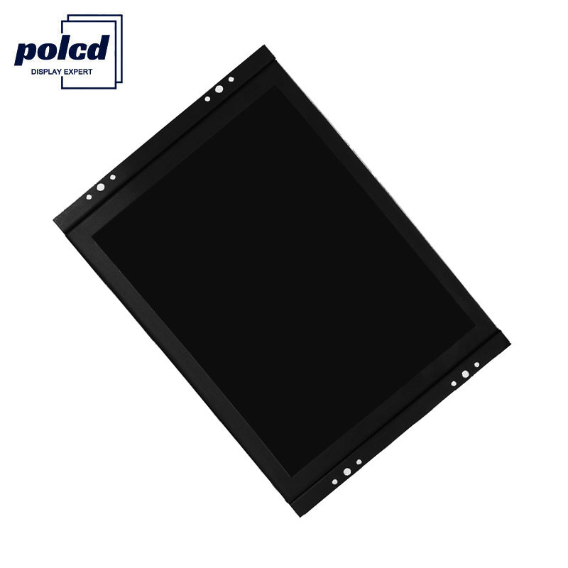 Polcd Tùy chỉnh Vỏ nhựa 8 inch Màn hình cảm ứng Màn hình LCD khung mở Điện dung