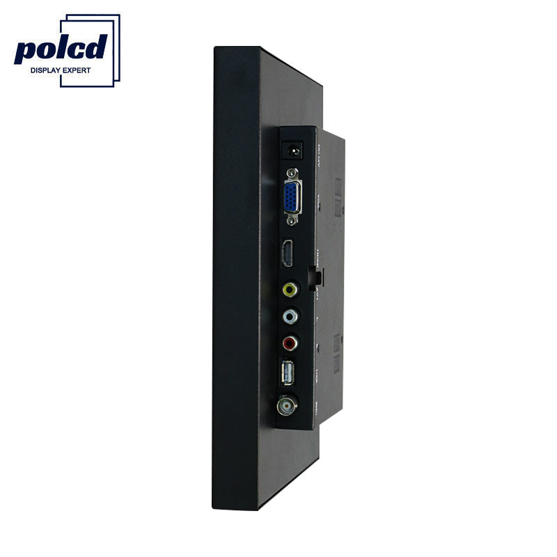 Polcd Tùy chỉnh Vỏ nhựa 8 inch Màn hình cảm ứng Màn hình LCD khung mở Điện dung