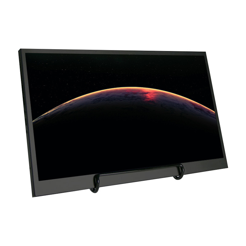 Polcd VGA HDMI Màn hình LCD di động màu đen Màn hình LED inch tùy chỉnh Độ phân giải màn hình