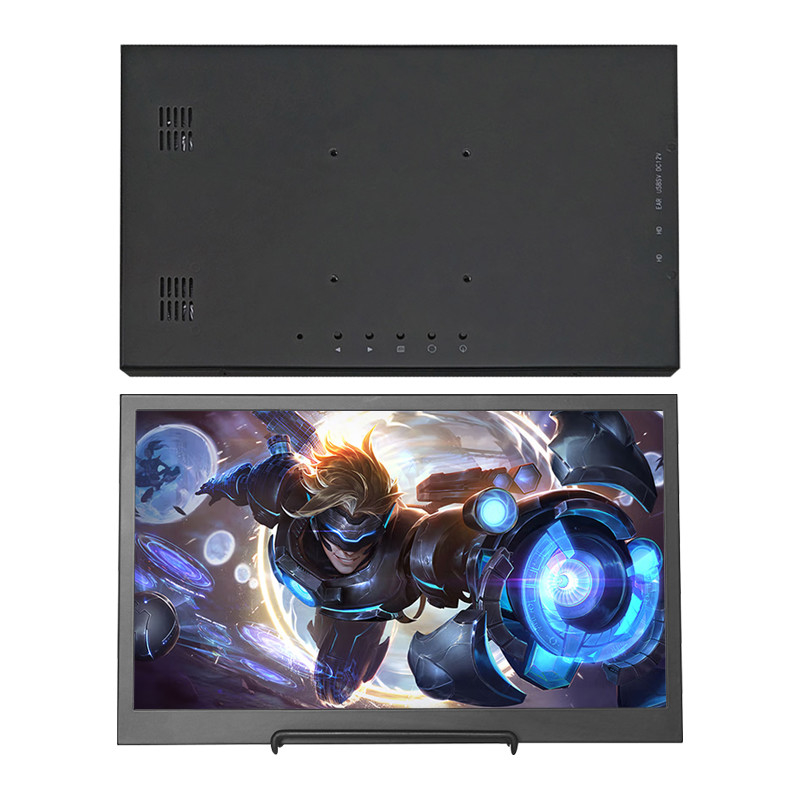 Màn hình LCD di động cổng Polcd Dual Type C Màn hình LED 15,6 inch 3840x2160