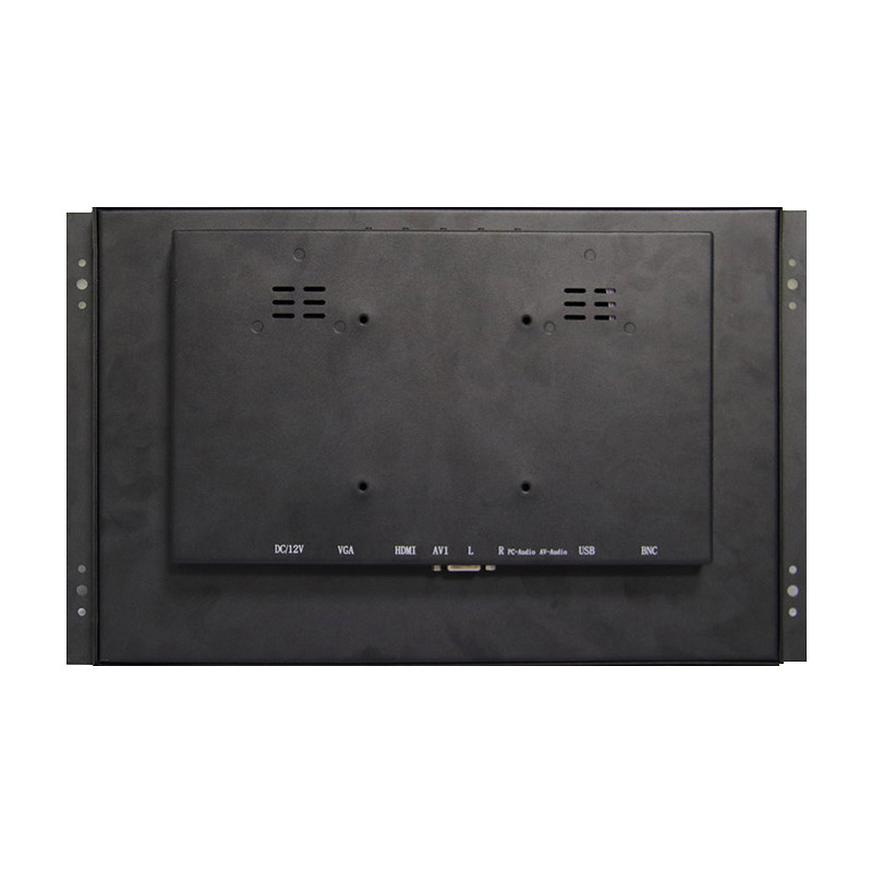 Vỏ kim loại Polcd 13,3 inch Màn hình LCD công nghiệp Khung mở Màn hình cảm ứng VGA HDMI