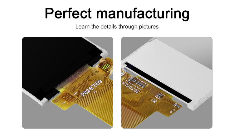 Màn hình LCD TFT 2,4 inch, Mô-đun LCD SPI ILI9341V 24 chân cho máy quay video mini