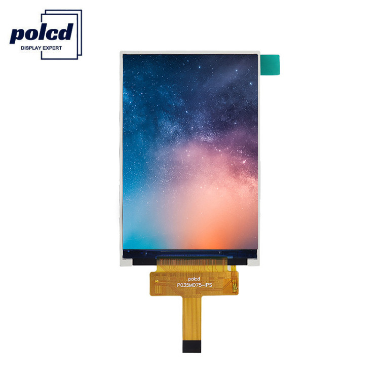 Loại kích thước nhỏ Polcd Màn hình cảm ứng TFT LCD 3,5 '' 320x480 IC điều khiển ILI9488