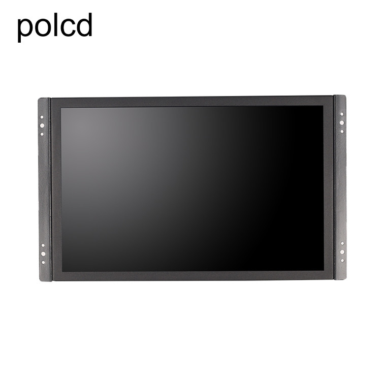 Màn hình LCD công nghiệp vỏ kim loại Polcd 14 inch Full HD 1920x1080 có khung mở