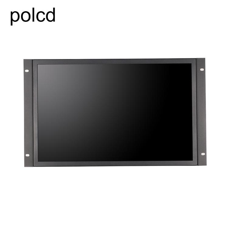 Treo tường công nghiệp Treo tai Vỏ kim loại Màn hình LCD Màn hình Polcd 19 inch