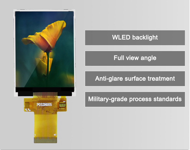Polcd 3,5 inch 240x320 kích thước pixel màn hình TFT nhỏ 320x480 ILI9488 Driver IC