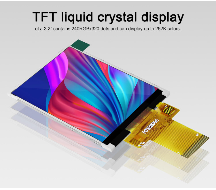 Polcd 3,5 inch 240x320 kích thước pixel màn hình TFT nhỏ 320x480 ILI9488 Driver IC