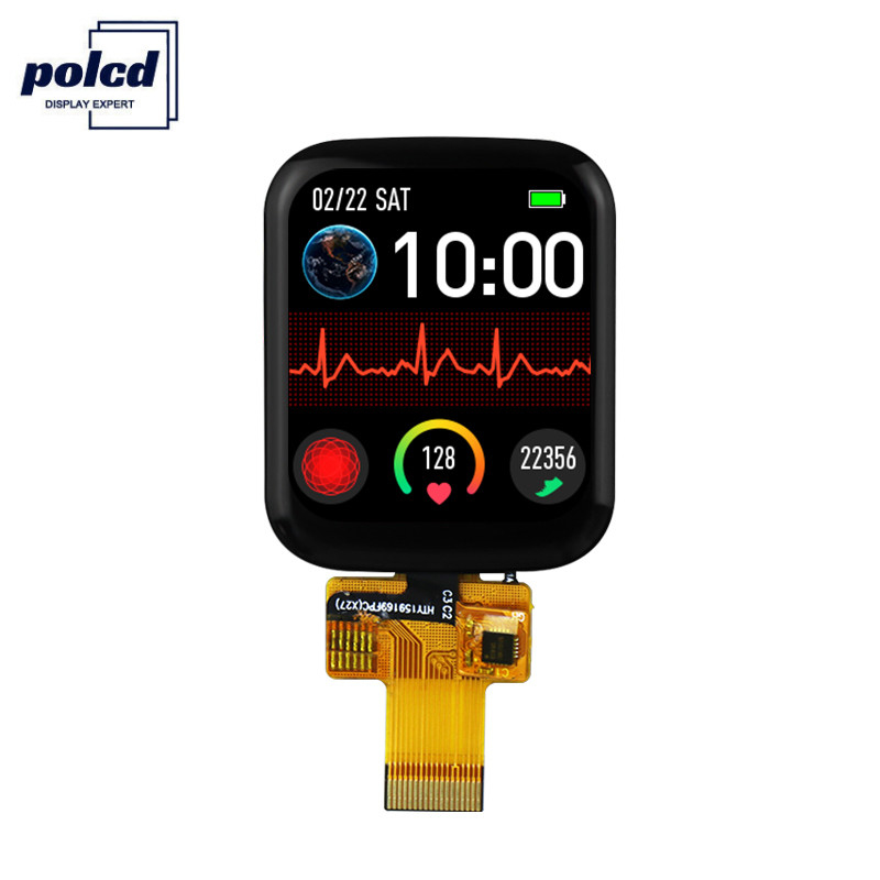 Polcd 1.69 Inch 240x240 Ips Lcd ST7789V Màn hình cảm ứng LCD nhỏ 4 dòng SPI