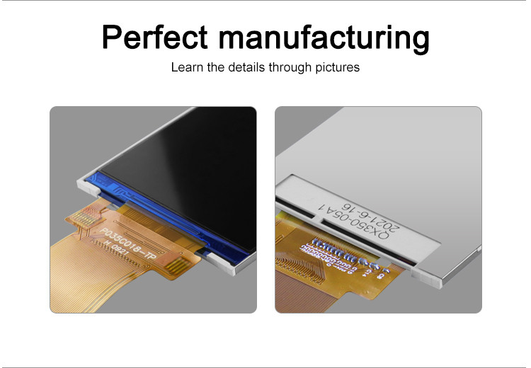 3.5 Inch LCD Panel Module 320x480 Rgb Spi Interface Full Color Tft Lcm Display Polcd