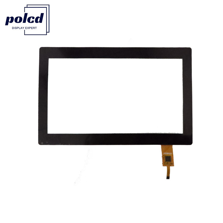7 Inch Multi Touch Custom Capacitive Touch Panel Phòng chống ánh sáng xanh thủy tinh chống nước Polcd