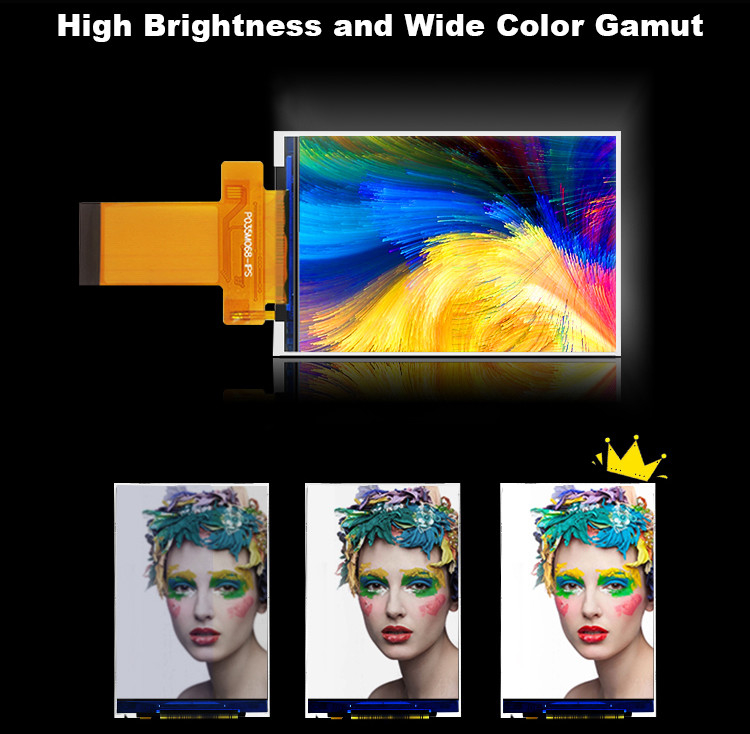 Polcd Tùy Chỉnh TFT LCD 0.96 ~ 10.1 