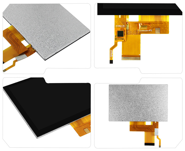 5 inch Ips Tft màn hình LCD màn hình truyền 24 bit RGB giao diện 800 * 480 View