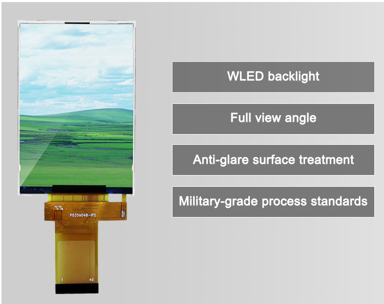 320x480 3,5 Inch Tft Lcd Display 18 Bit Parallel Rgb Interface Kích thước nhỏ