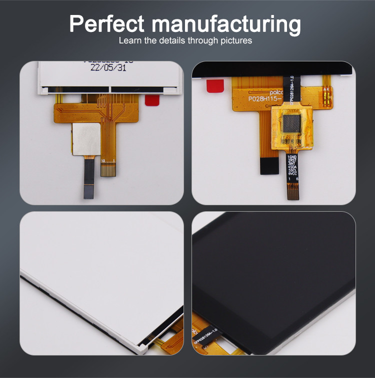 2.8 inch RGB Tft LCD Module 240x320 4 Wire Resistive Touch hoặc Capacitive Touch Screen
