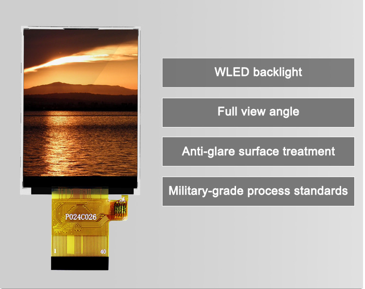 Polcd ST7789V 2.4 Inch Tft Display 12 0'CLOCK 240x320 tft màn hình màn hình LCD