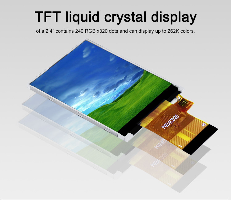 Polcd ST7789V 2.4 Inch Tft Display 12 0'CLOCK 240x320 tft màn hình màn hình LCD