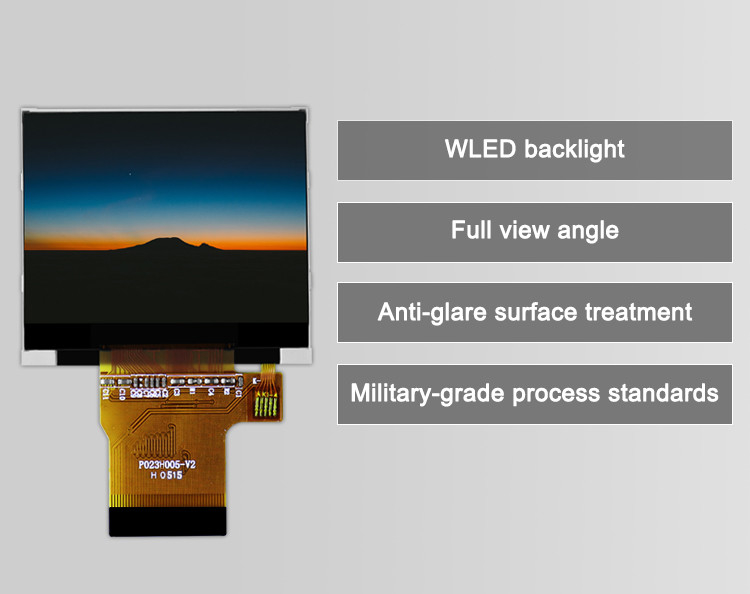 Polcd Màu 262K 2.31 Inch Square Screen 300 Nit 320x240 tft màn hình LCD