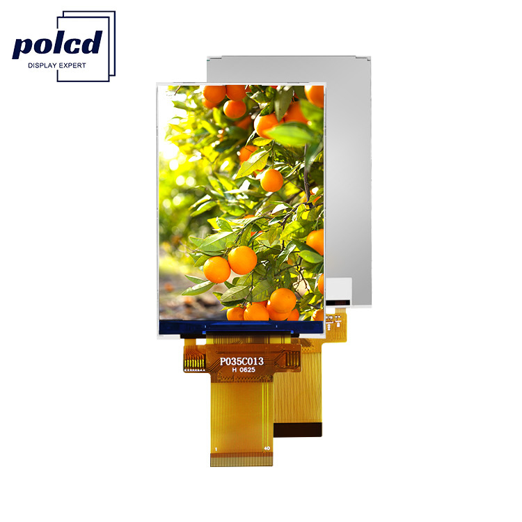 Polcd 320x480 3.5 Inch TFT Panel Spi 8 / 9 / 16 / 18 Parallel Interface màn hình LCD