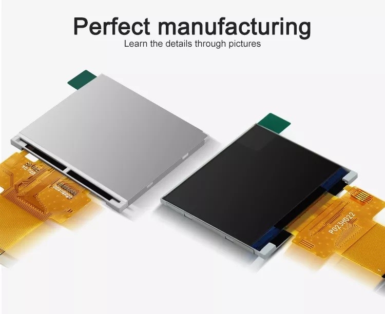 Polcd Đen 320*240 RGB TFT Display 18 Bit Độ sáng cao 2.31 inch LCD Panel
