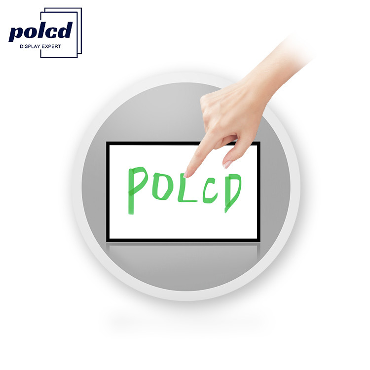 Polcd 8 inch Multitouch Mirror Glass Display Công nghiệp tùy chỉnh Capacitive LCD Touch Screen Panel