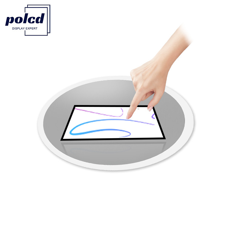 Polcd 8 inch Multitouch Mirror Glass Display Công nghiệp tùy chỉnh Capacitive LCD Touch Screen Panel