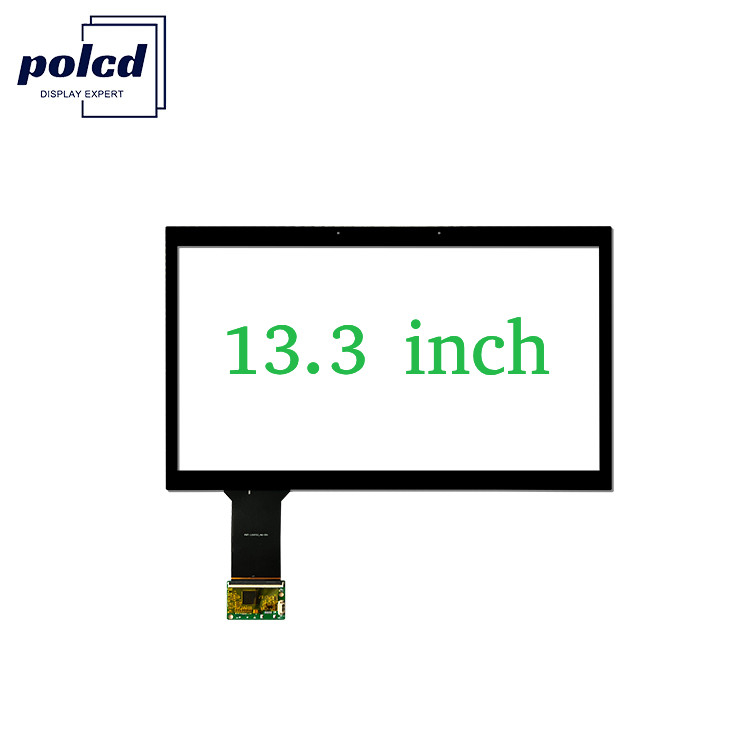 Polcd 13,3 inch Glass Multi Points Touch Panel Waterproof CTP ILI2511 GG Màn hình cảm ứng dung lượng