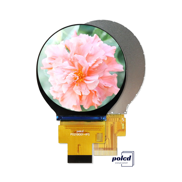 Polcd 2,1 inch IPS LCD tròn nhỏ 480 * 480 giao diện Mipi ST7701S Circle Circular TFT Display Module