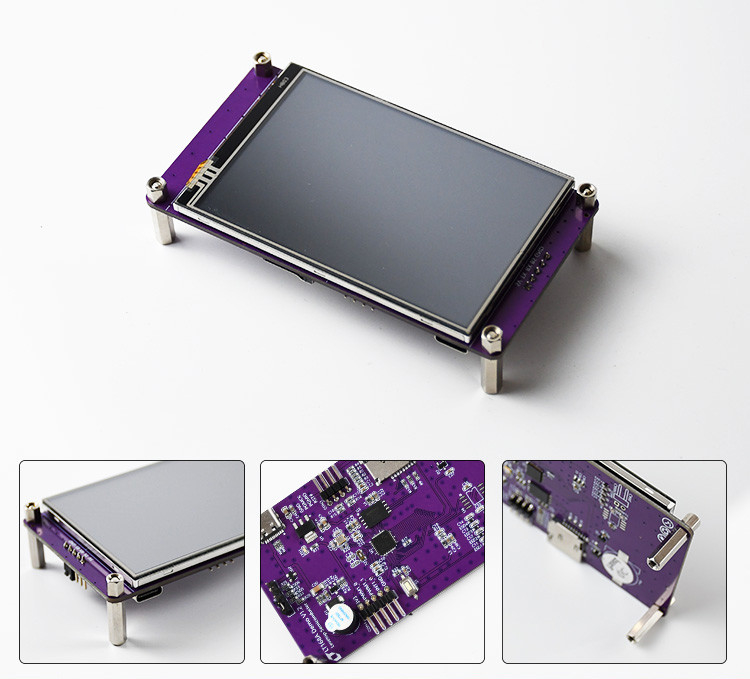 Polcd 3.5 Inch Serial Port Instruction Command Screen LCD Modules TFT Display HMI màn hình cảm ứng