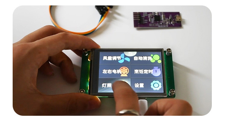 Mô-đun màn hình LCD TFT Polcd 2,8 inch Màn hình HMI cổng nối tiếp công nghiệp 240x320