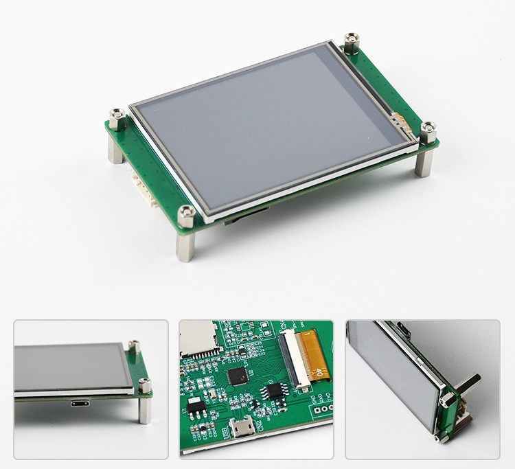Mô-đun màn hình LCD TFT Polcd 2,8 inch Màn hình HMI cổng nối tiếp công nghiệp 240x320