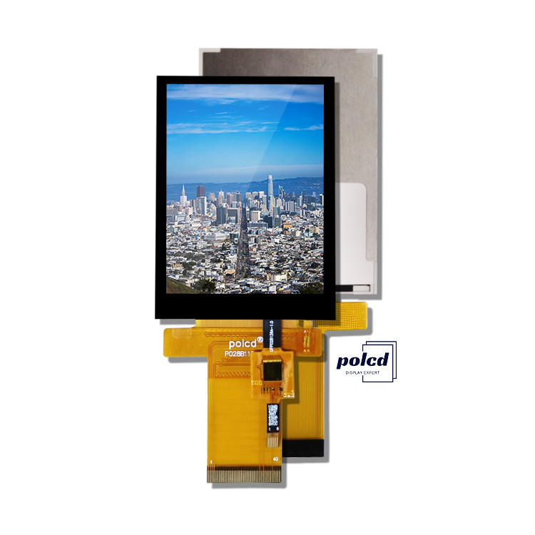 Polcd 2.8 inch 480 * 640 Độ phân giải RGB giao diện Bảng cảm ứng ST7701S LCD TFT Display Module