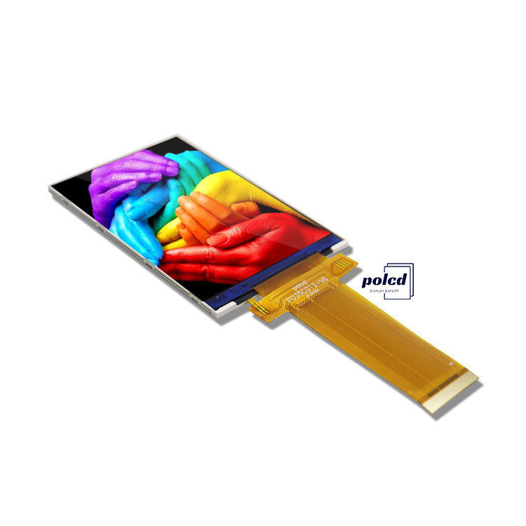 Polcd 3.5 Inch QVGA màn hình LCD có độ phân giải 320x480 MCU SPI Interface Touch Panel 3.5 