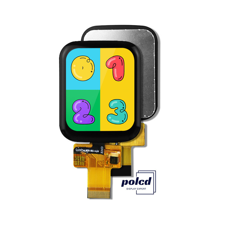 Polcd 1.69 Inch 240x280 Capacitive Touch Panel Full View Angle LCD Module Cho Đồng hồ thông minh