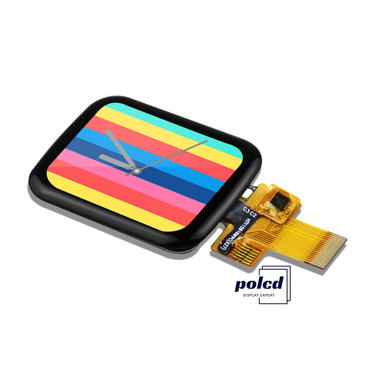 Polcd 1.69 Inch TFT Capacitive Touch Screen 240x280 Thông thường Đen IPS LCD Module