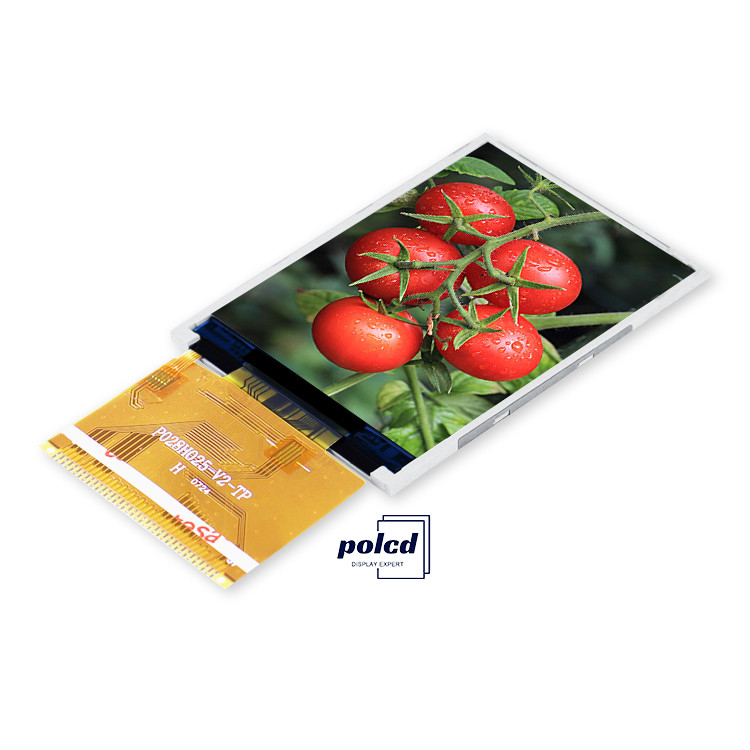 Độ phân giải Polcd 240X320 2,8 inch Spi Tft Lcd Ili9341V Màn hình cảm ứng RoHS TFT