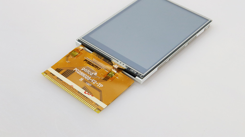 Polcd 2,8 inch Góc nhìn đầy đủ TFT LCD Màn hình cảm ứng Ánh sáng mặt trời Bảng điều khiển IPS có thể đọc được