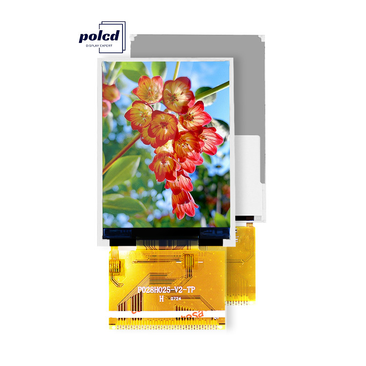 Polcd 300 Độ sáng 240X320 Màn hình LCD Tft 2,8 inch ILI9341V Màn hình LCD y tế
