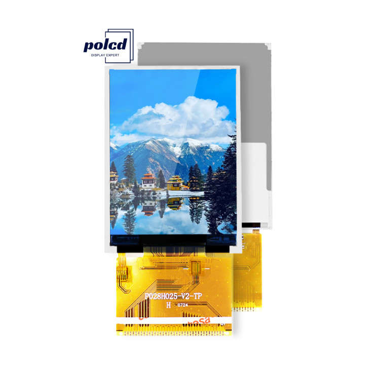 Màn hình TFT HD Polcd RoHS 2,8 inch 8080 MCU Màn hình LCD Tft 16 bit
