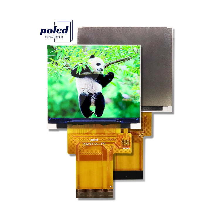 Polcd nhỏ 2.3 inch 480x360 Độ phân giải cao RGB Màu IPS góc nhìn Khung cảnh Màn hình LCD TFT