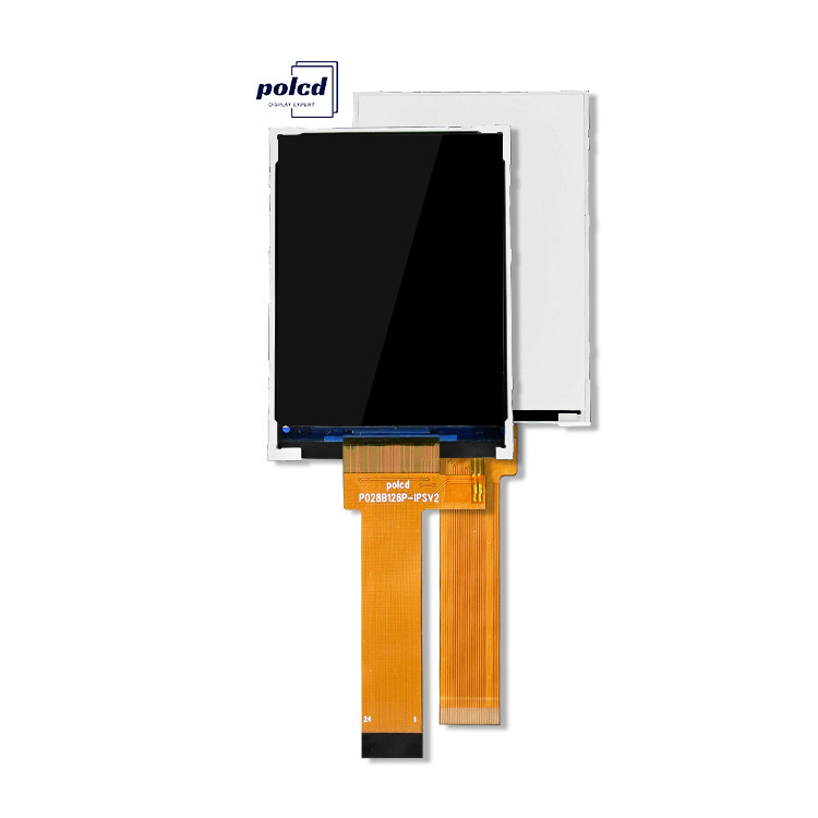 Polcd 2.8 Inch màn hình LCD 240x320 MCU giao diện góc nhìn rộng TFT Transflective LCD Module với ST7789P3-G6