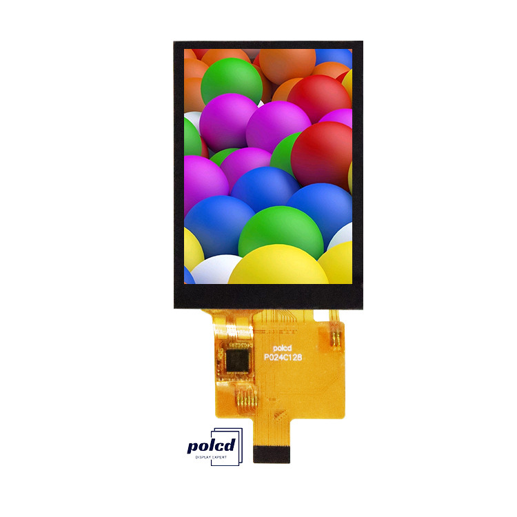 Polcd 2.4 inch truyền 240x320 độ sáng 260 trình điều khiển IC ST7789V Giao diện 4 Dòng TFT LCD hàng loạt