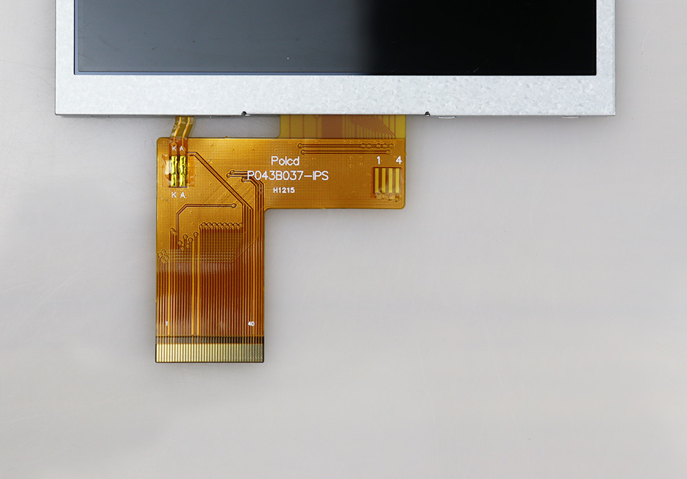 Polcd 4.3 Inch TFT LCD Module 480x272 NV3041A Drive IC 20pin IPS Wide View TFT màn hình LCD