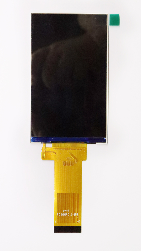 Polcd 4 inch màn hình LCD 480 * RGB * 800 Hiển thị dọc -20 ~ 70 chiều rộng vận hành Temp mô-đun LCD công nghiệp