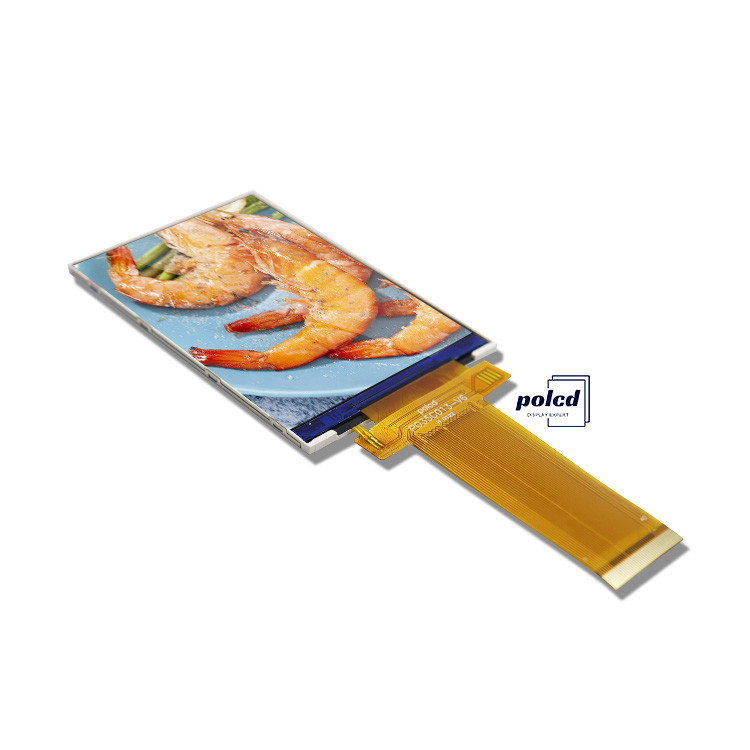 Polcd LCM nhà máy 3.5 inch 320 * 480 Mcu Spi giao diện 300 nit TFT LCD mô-đun màn hình màn hình cảm ứng