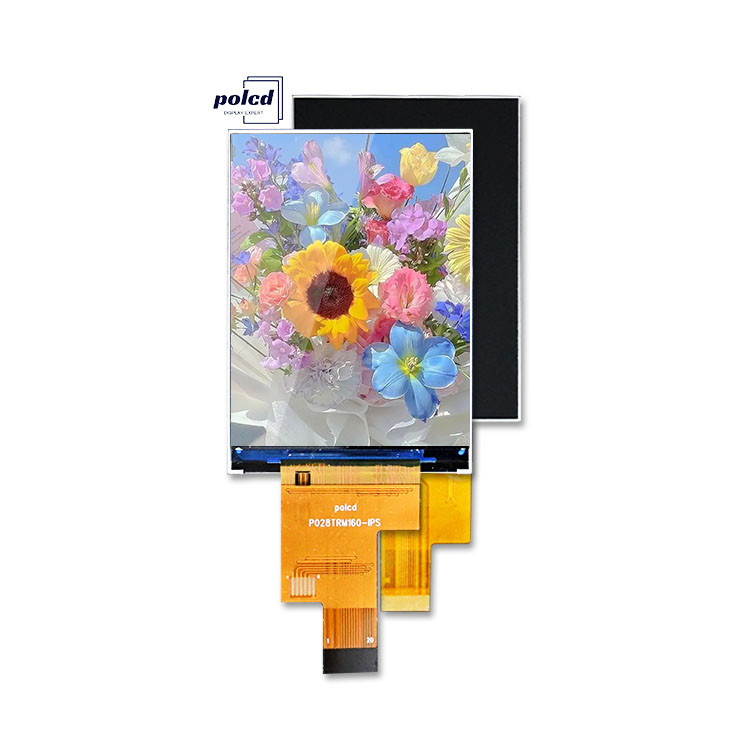 Polcd 2.8 Inch IPS Tất cả góc nhìn TFT 480 * 640 Độ phân giải 20 Pin ST7701S IC LCD Display Module