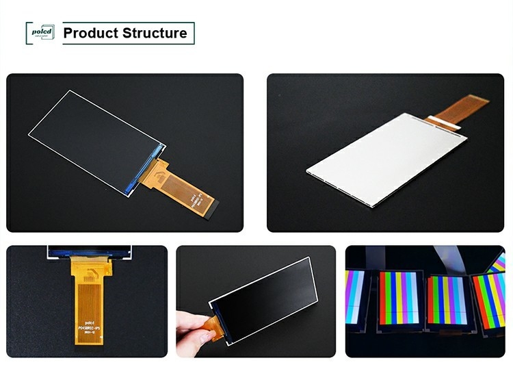 Polcd Rgb Interface 4.5 Inch Color Display Panels 480 * 854 Độ phân giải 40pin GC9503V Ic TFT LCD Module