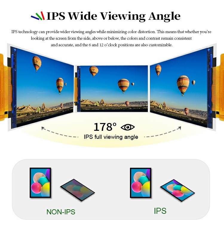 Màn hình nhỏ Polcd TFT IPS 2.8 inch Giao diện SPI 240*320 Màn hình màu RGB ST7789P3-G6 TFT LCD